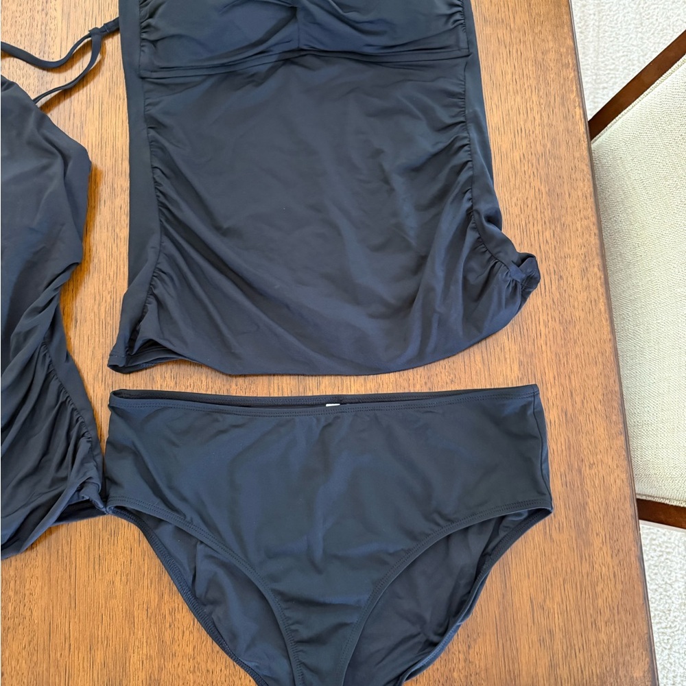 Anne Cole Tankini (2 Tops and 1 coordinating bottom) - Picture 3 of 4